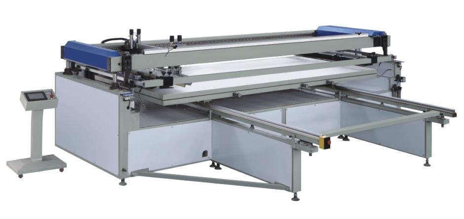 PSPLS-2500/2800大型半自动丝网印刷机
